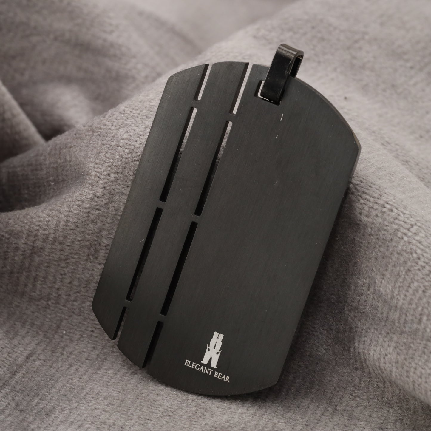 Black Customizable Pendant S214