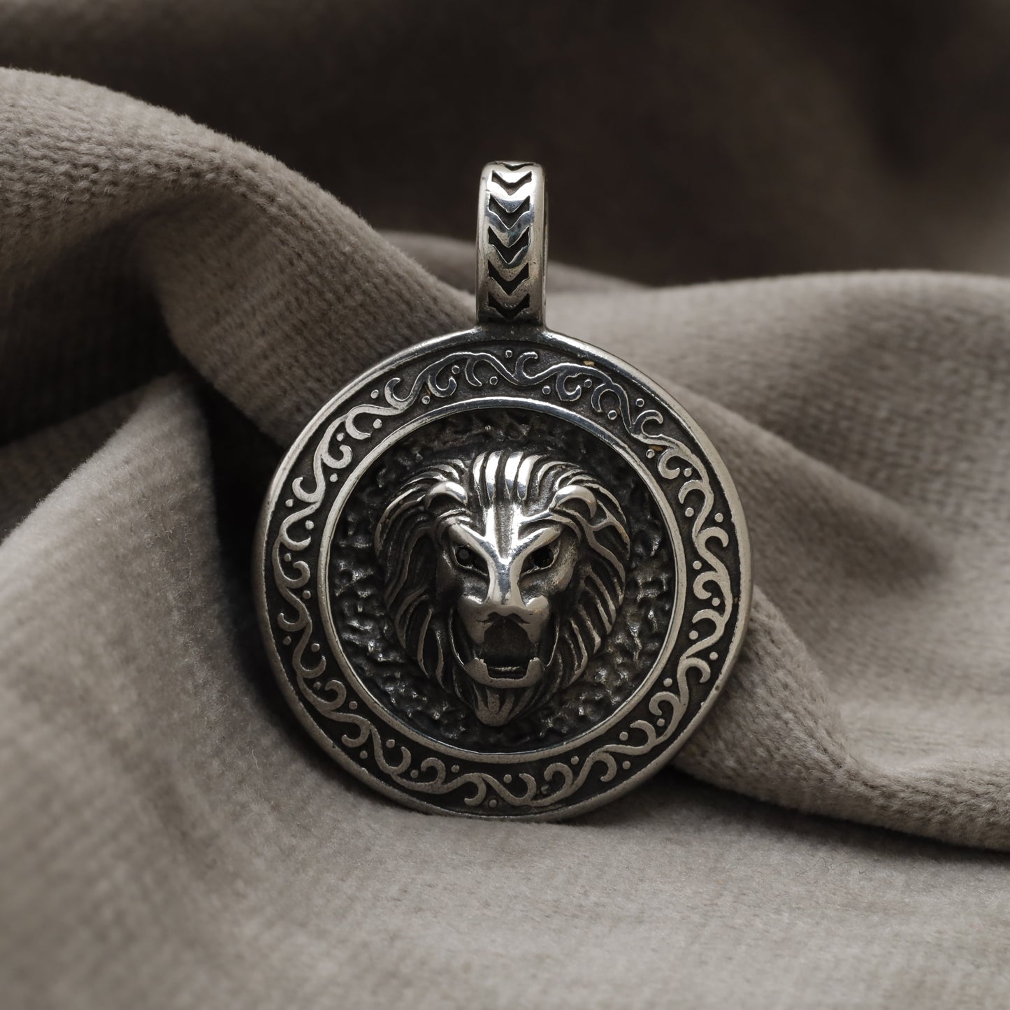 Lion Stainless Steel Pendant X7