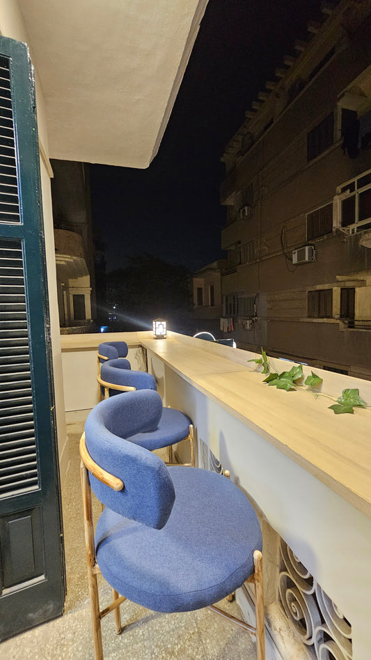 Single Bar Chair (Balcony View) - 12 Hours Pass - Free Wifi Access