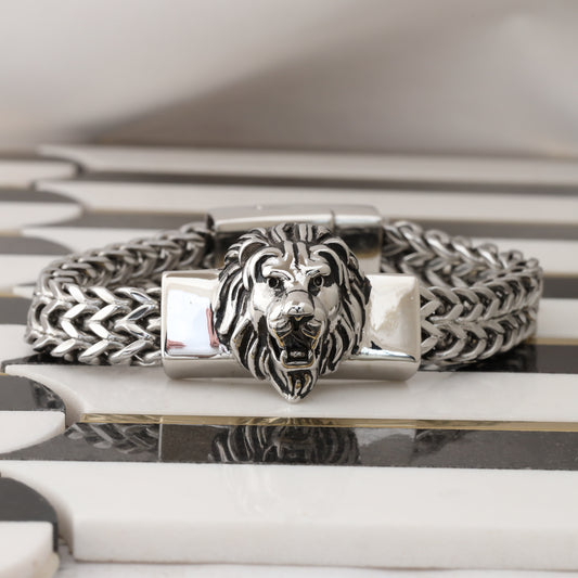 Lion Stainless Steel Bracelet L999