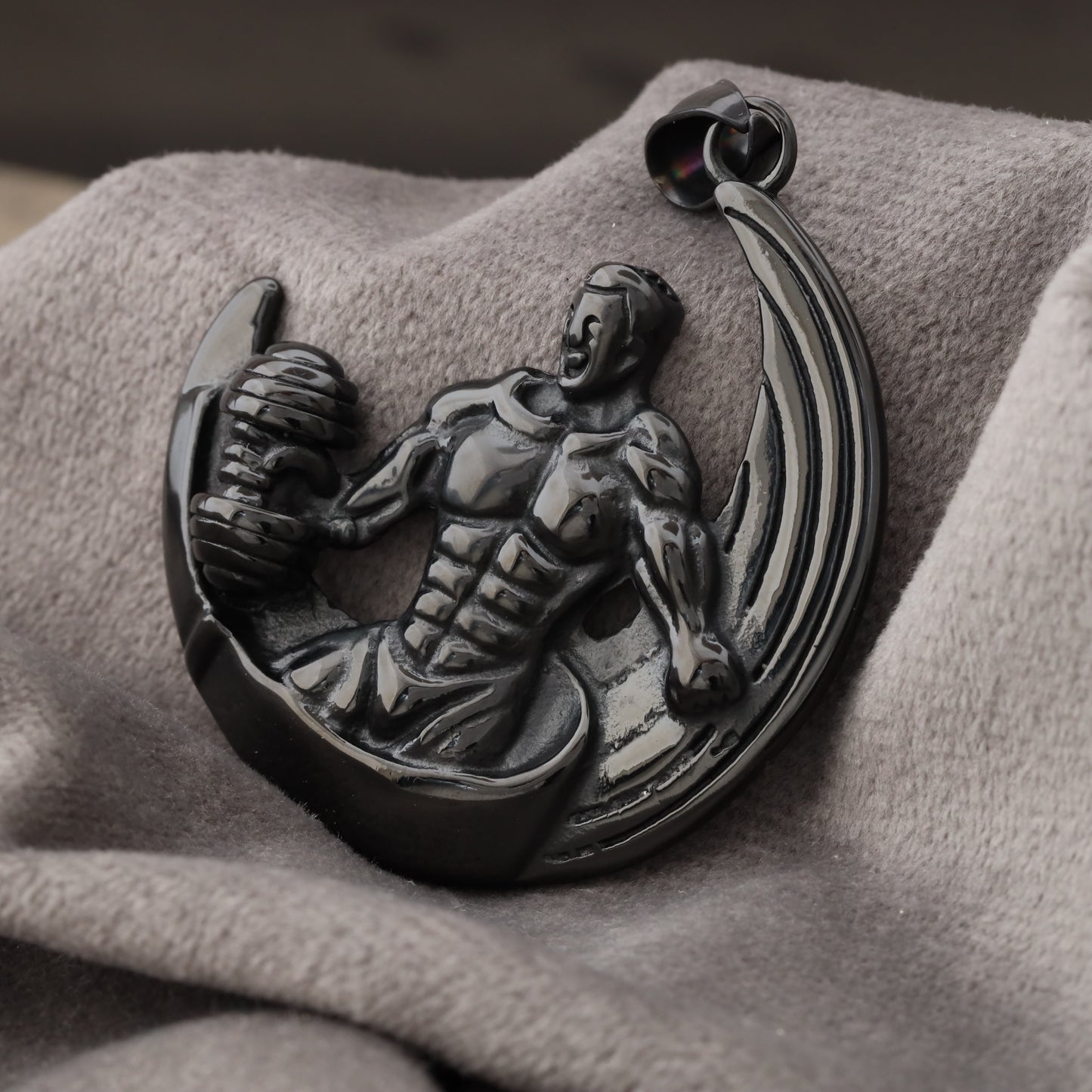 Weightlifter Pendant N2149
