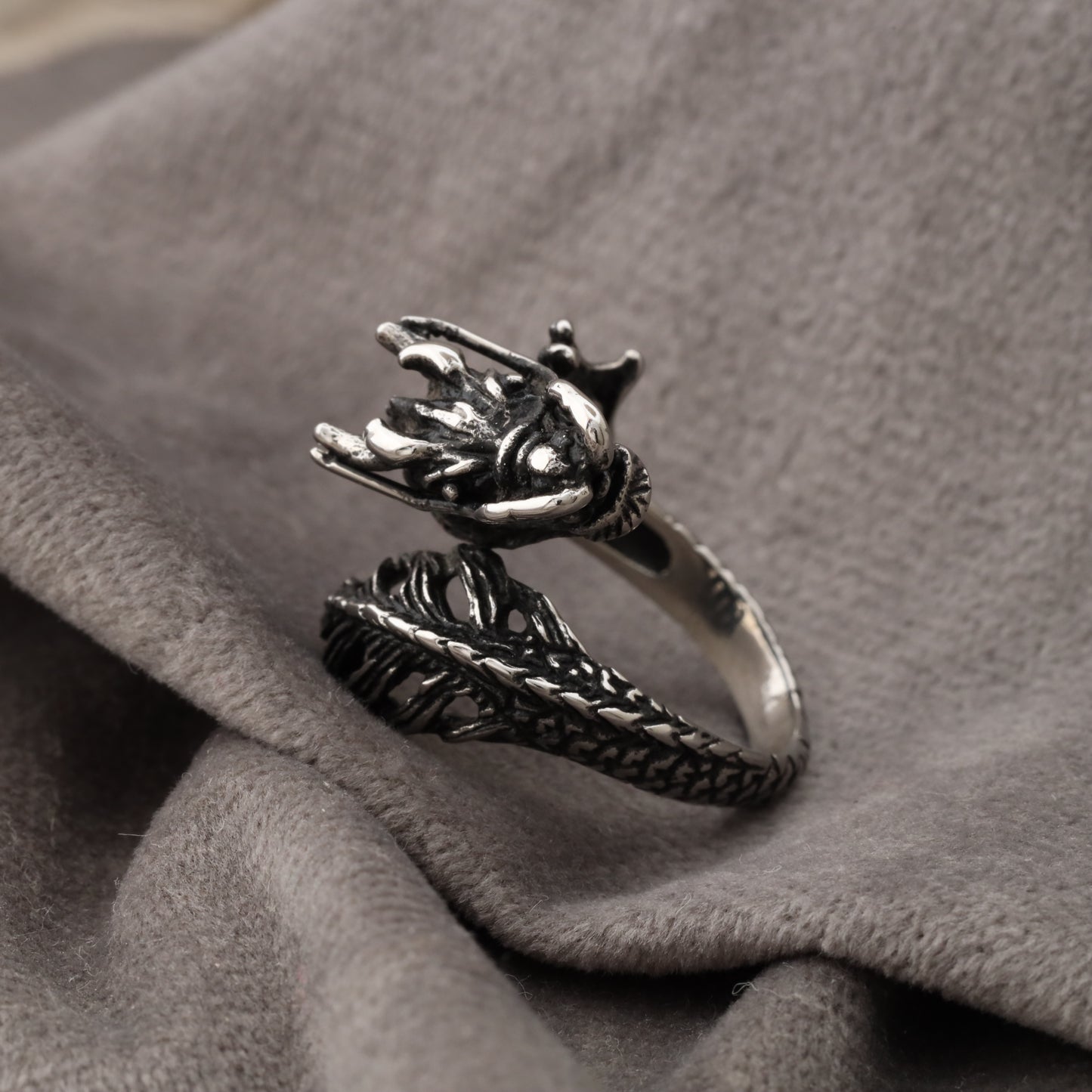 Dragon Stainless Steel Ring A8