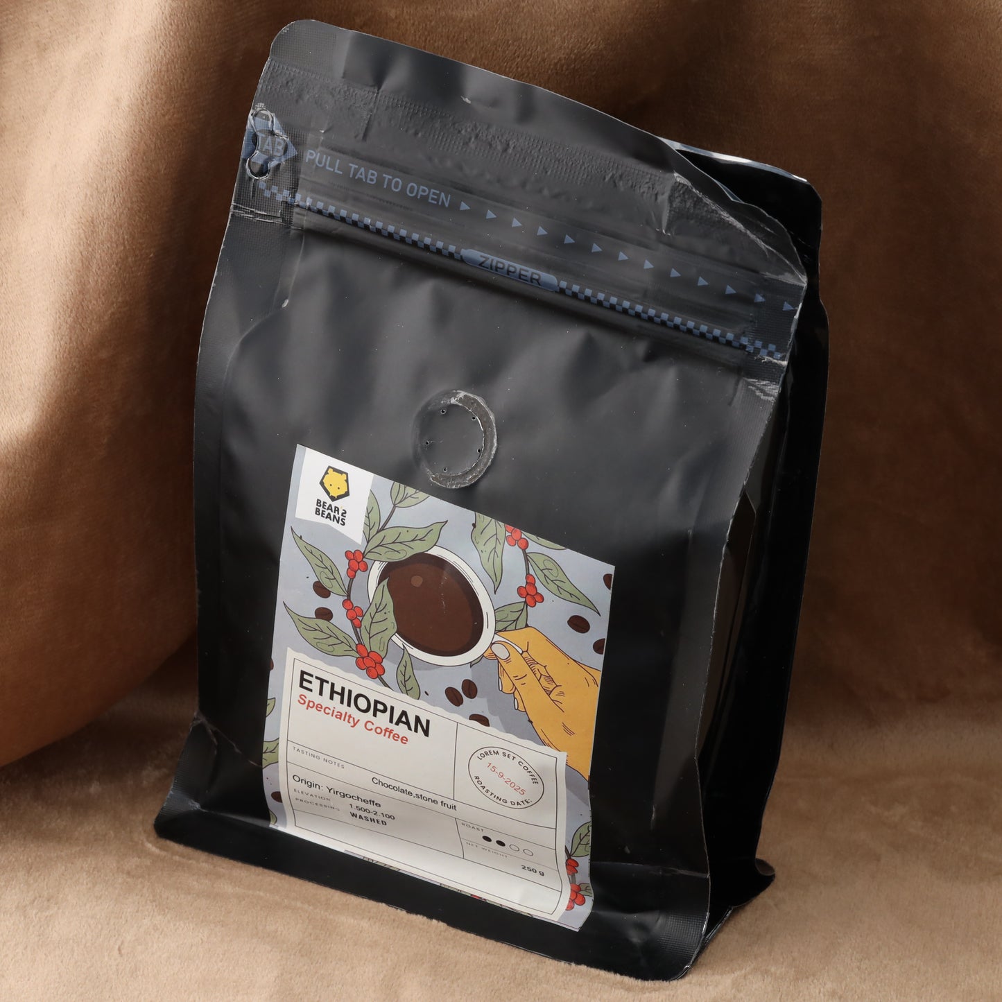 Ethiopian Specialty Coffee - Premium Beans 250g