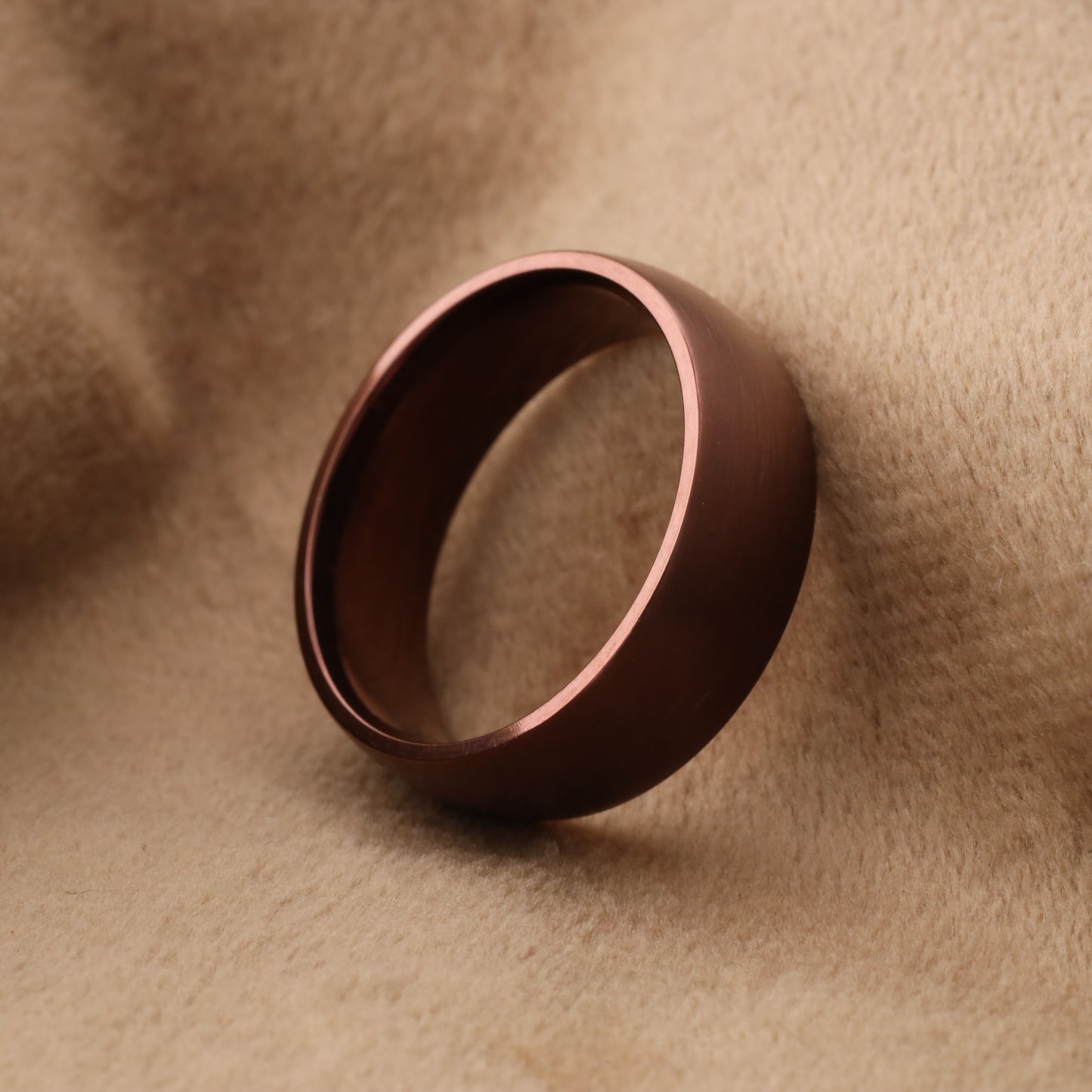 A233 Copper Titanium Ring Matte Finish - 8mm