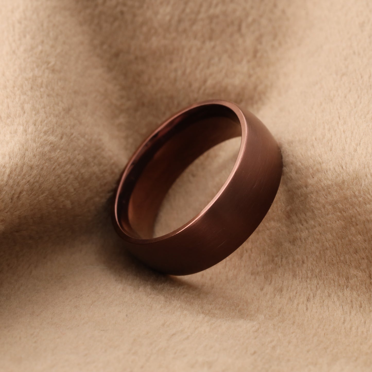 A233 Copper Titanium Ring Matte Finish - 8mm