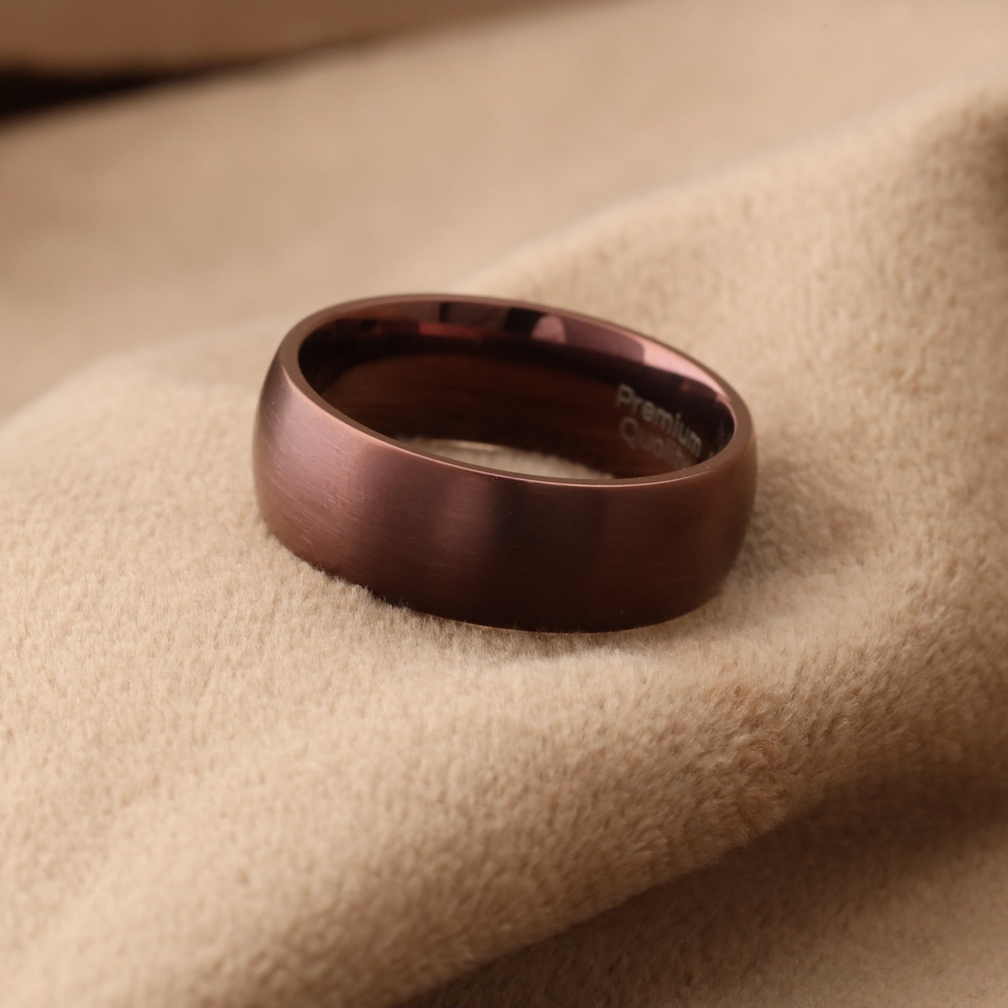 A233 Copper Titanium Ring Matte Finish - 8mm