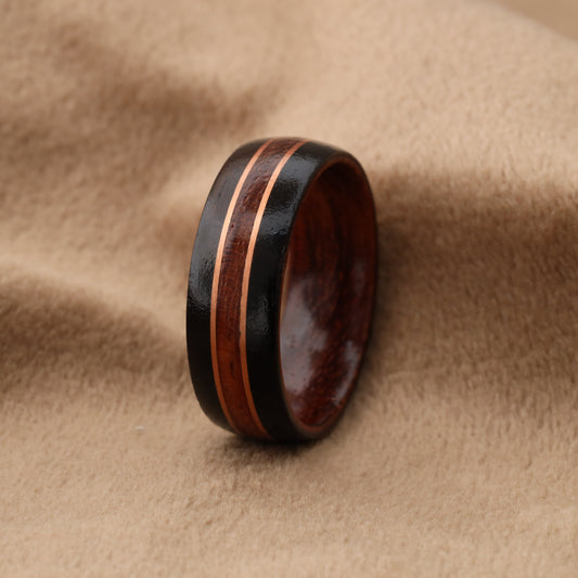 Brazilian Rosewood Multi-Tone Ring A220