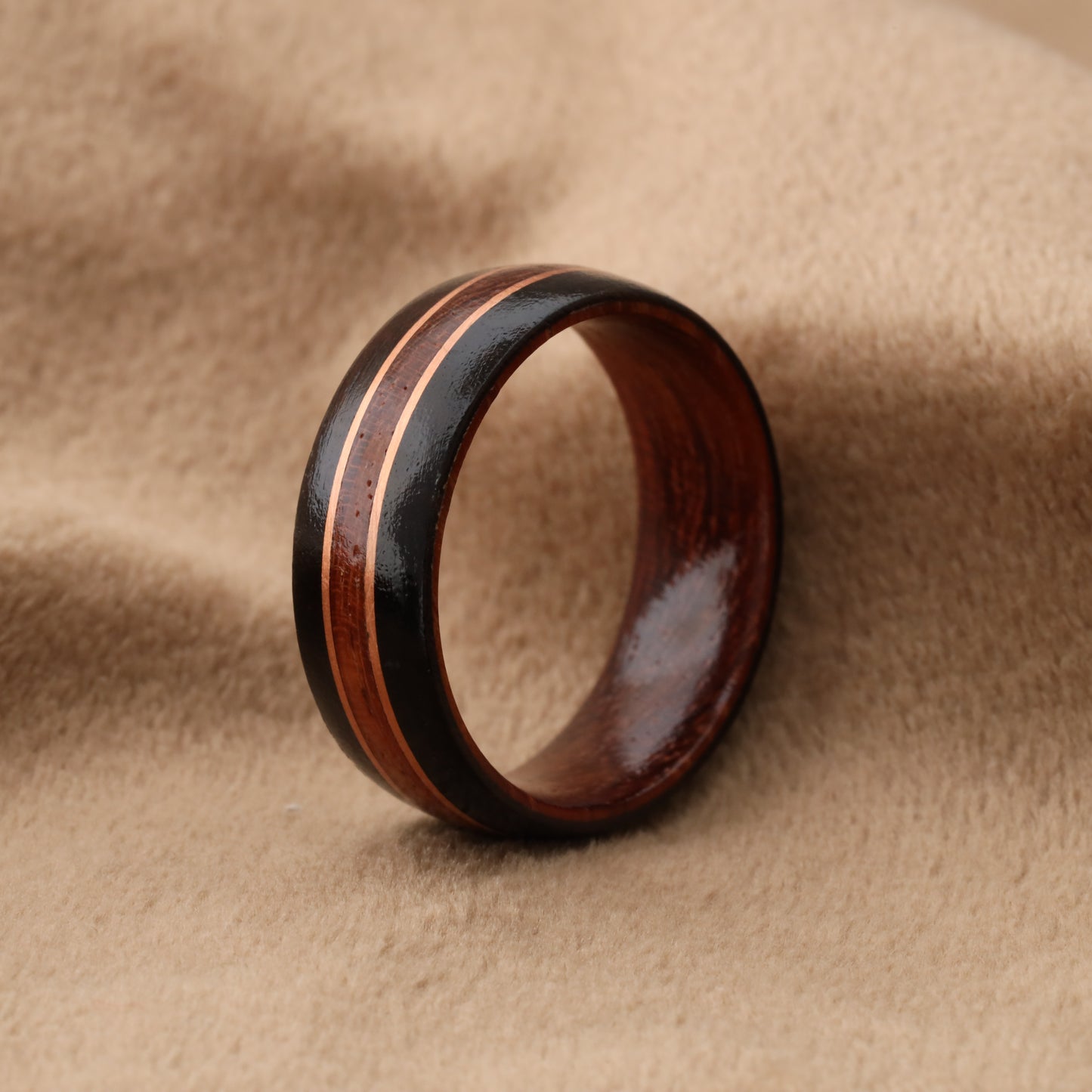 Brazilian Rosewood Multi-Tone Ring A220