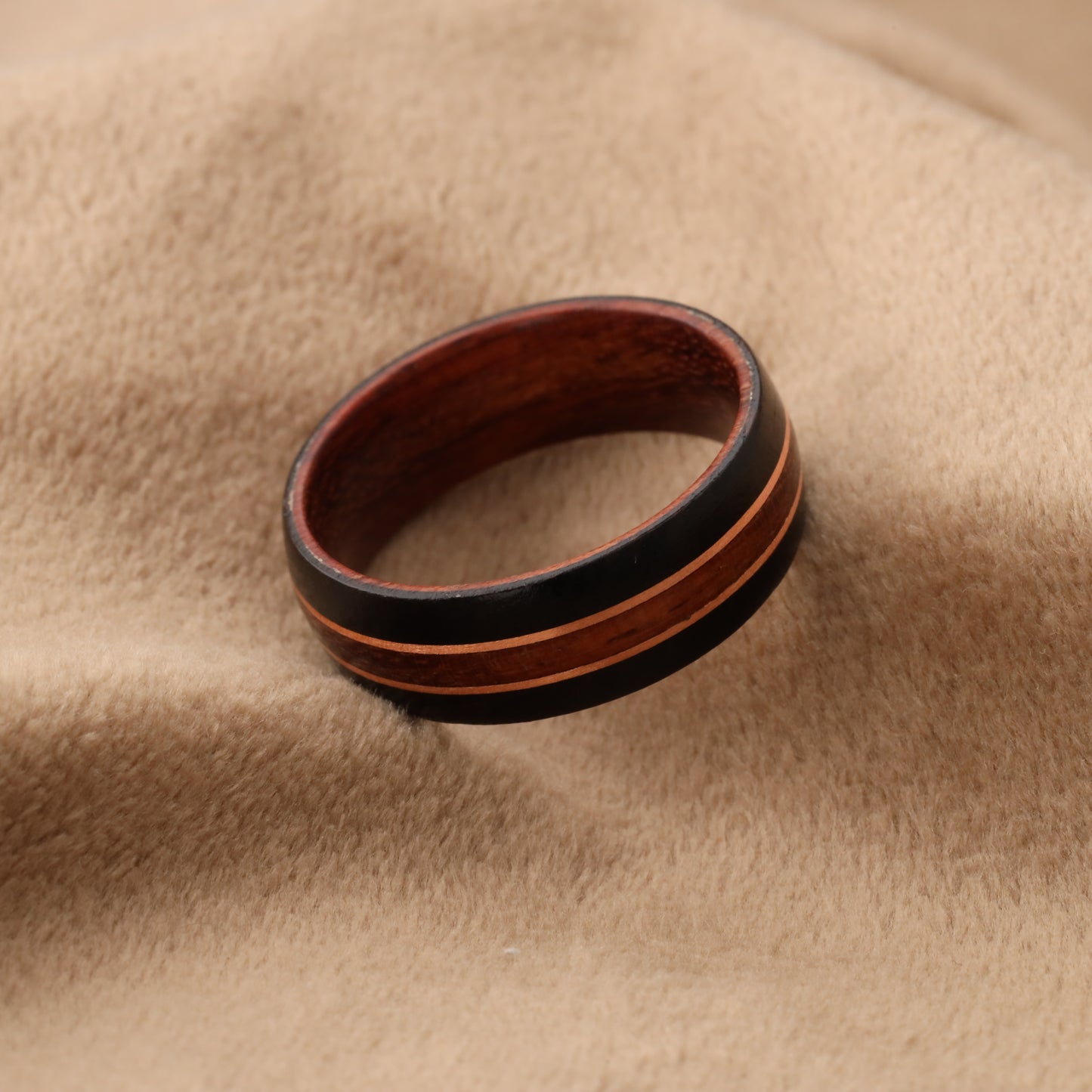 Brazilian Rosewood Multi-Tone Ring A220