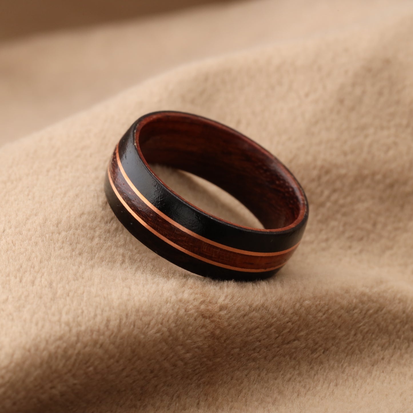 Brazilian Rosewood Multi-Tone Ring A220
