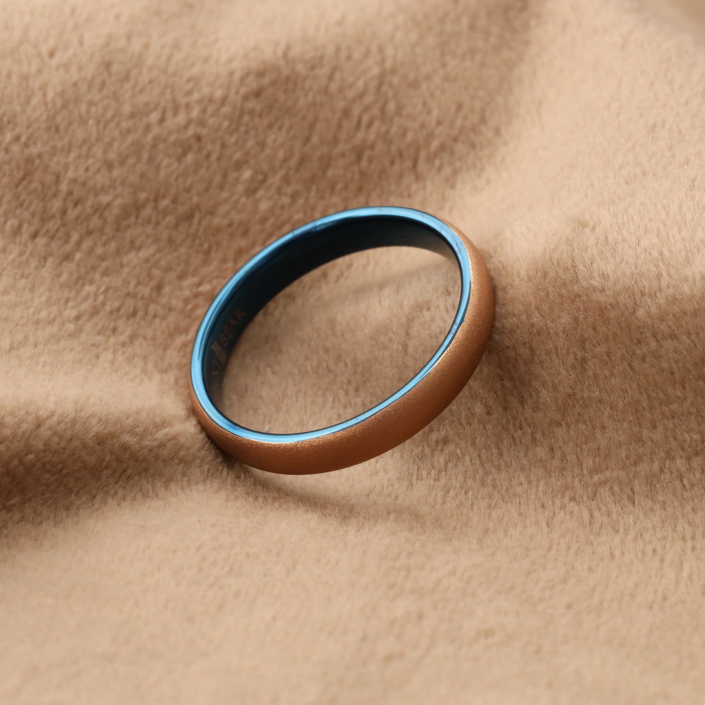 A106 Tungsten Carbide Ring Rose Gold 3mm - Simple & Elegant