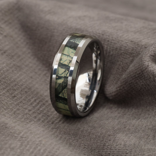 Tungsten Camo Ring A141