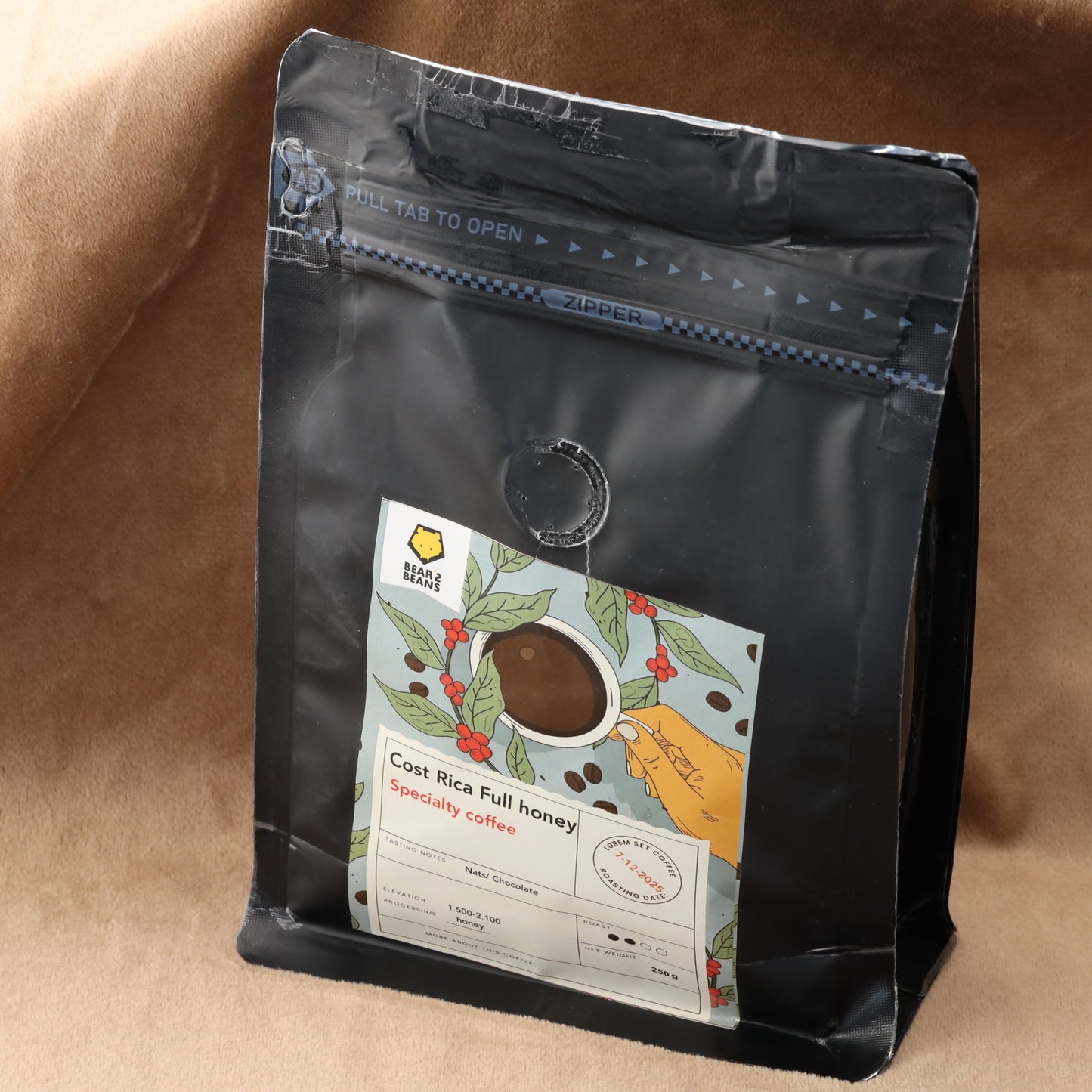 Costa Rica Full Honey Specialty Coffee - 250g Premium Beans