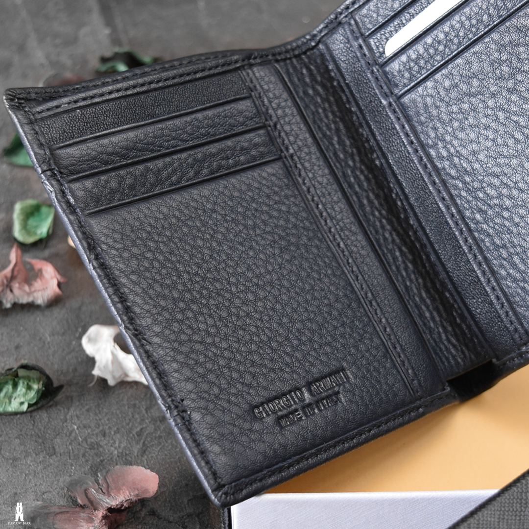 Giorgio Armani Natural Leather Wallet W4