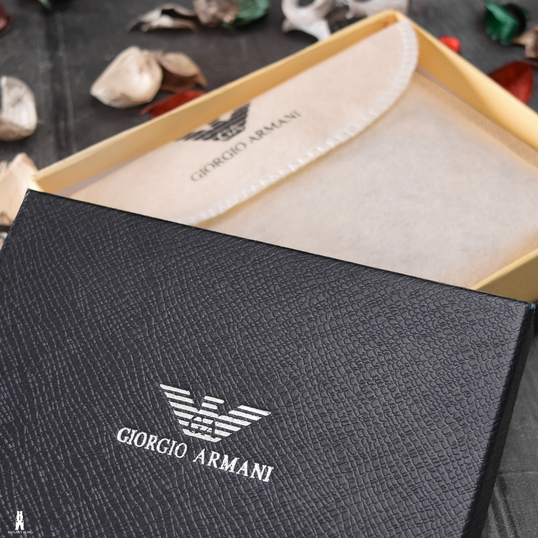 Giorgio Armani Natural Leather Wallet W4