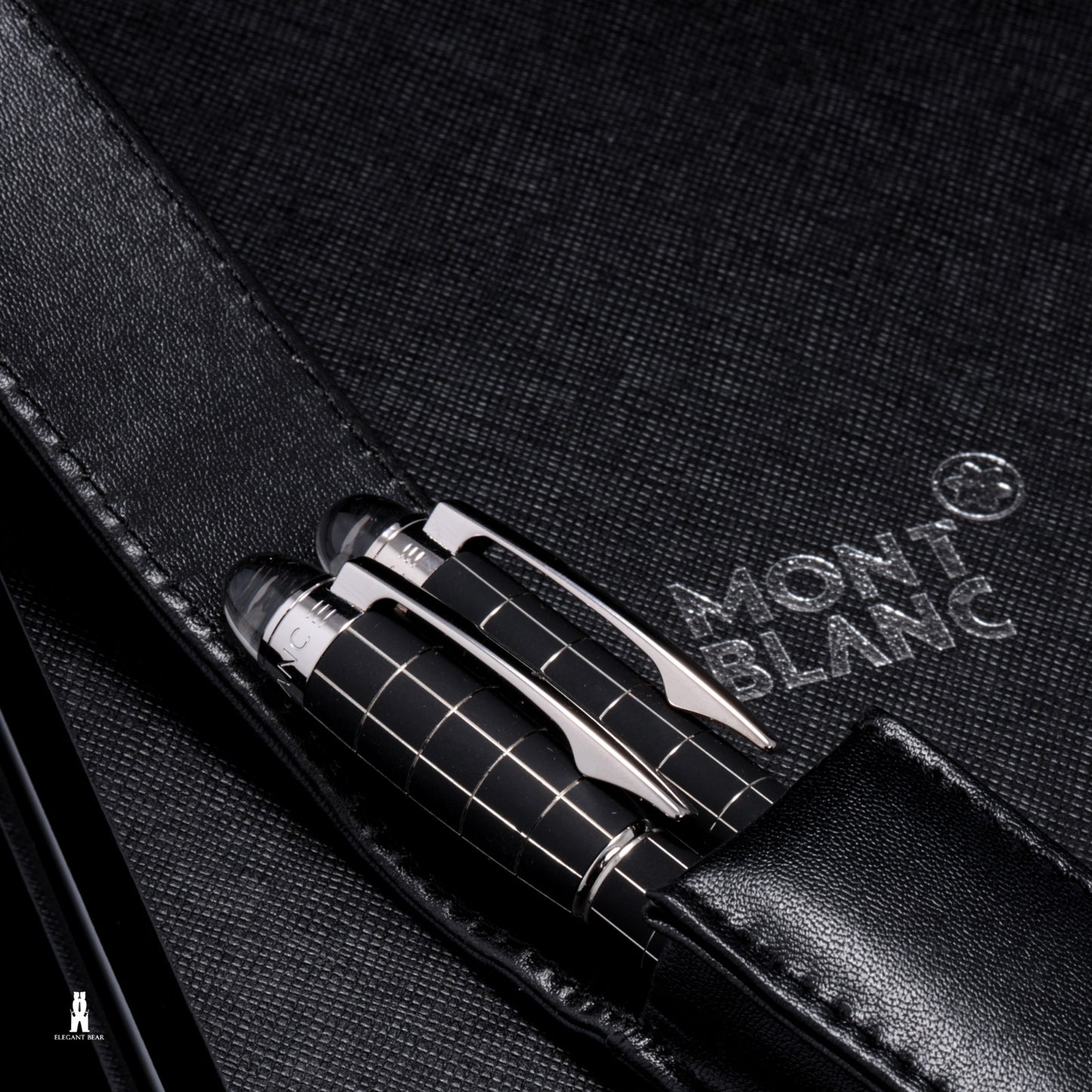 Pen Set with Case - 2 Pens & Leather Case MP17