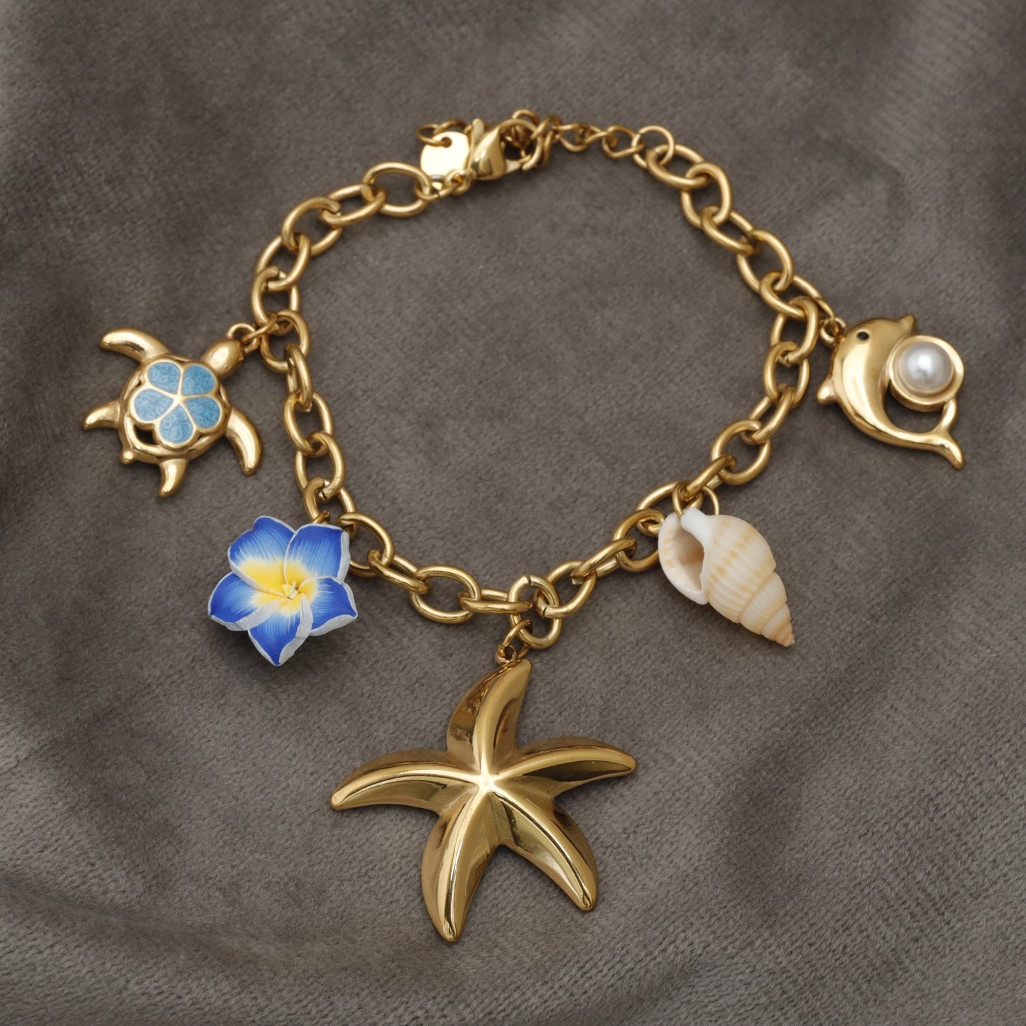 Ocean Charm Bracelet